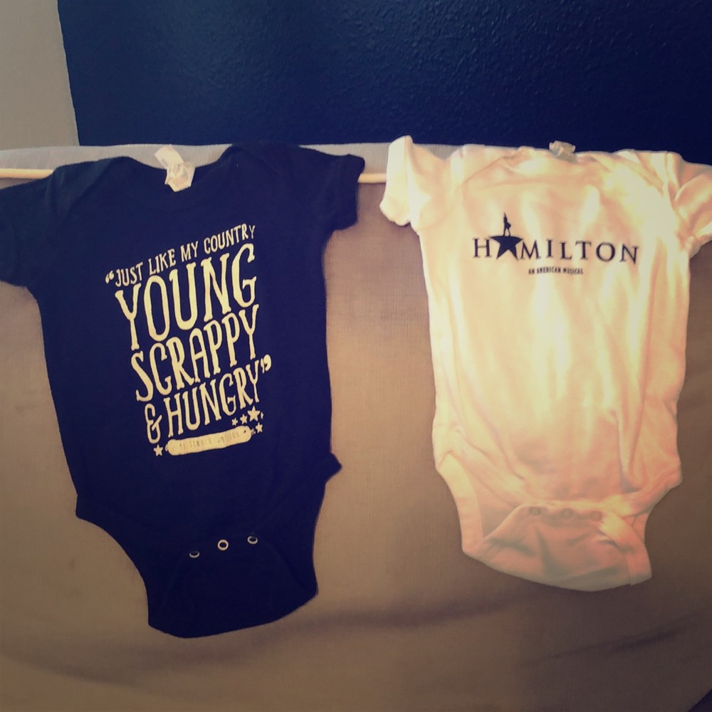 Hamilton onesies
